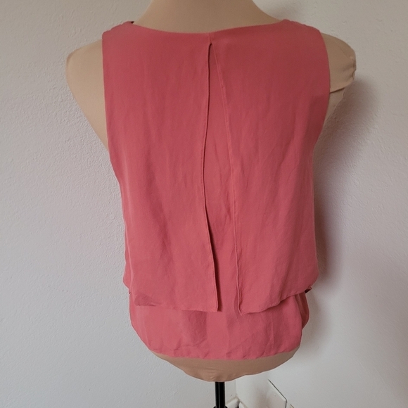 Theory Pink Silk Tank - Picture 5 of 5